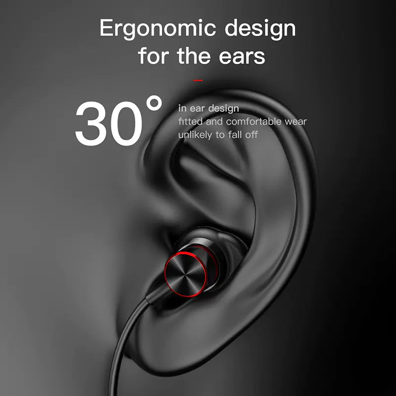 Baseus S12 Wireless Bluetooth Headphones, Stereo 4.1