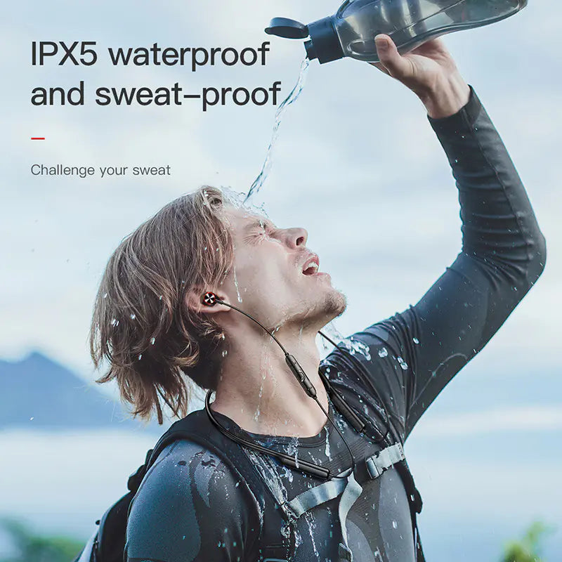 Baseus S12 Wireless Bluetooth Headphones, Stereo 4.1